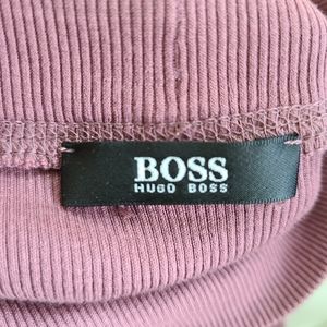 Vintage Hugo Boss Authentic Sleeveless Turtleneck in Mauve